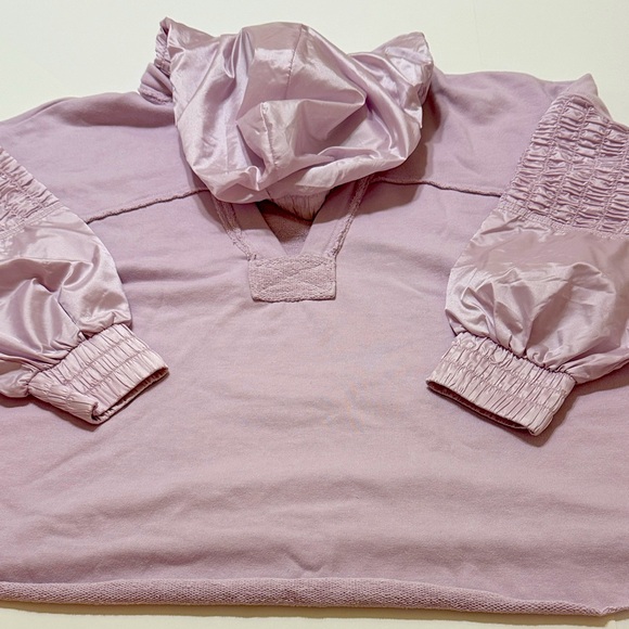 Free People Lavender Hooded Pullover - Picture 1 of 5